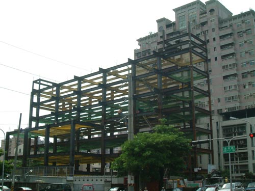 多层钢结构工程案例六